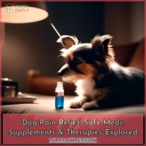 what can you give a dog for pain relief at home