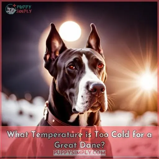 What Temperature is Too Cold for a Great Dane