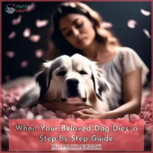 what to do when your dog dies