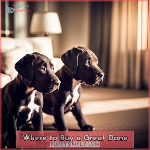 Where to Buy a Great Dane Where to Buy a Great Dane