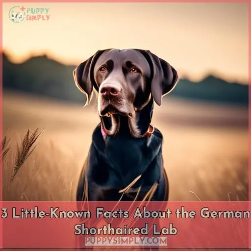 3 Little-Known Facts About the German Shorthaired Lab