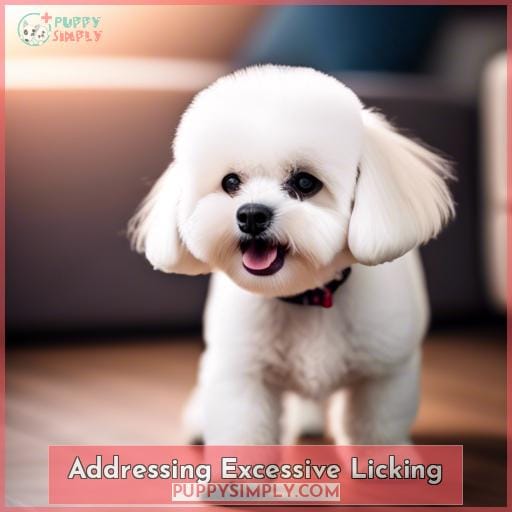 Addressing Excessive Licking