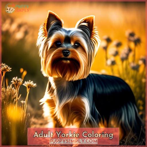 Adult Yorkie Coloring