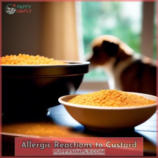 Allergic Reactions to Custard