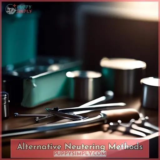 Alternative Neutering Methods