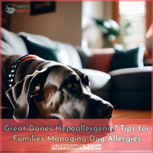 are great danes hypoallergenic tips for families with allergies