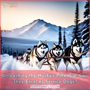 are huskies good service dogs