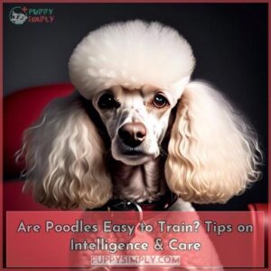 are poodles easy to train