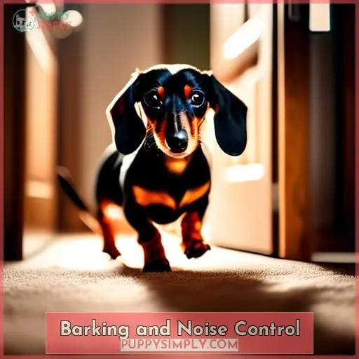Barking and Noise Control