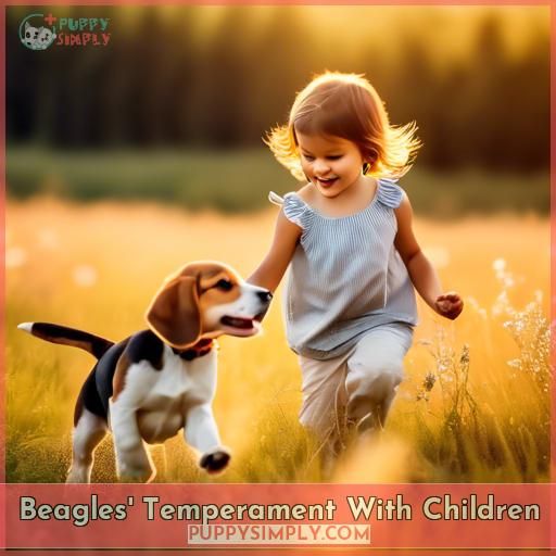 Beagles' Temperament With Children
