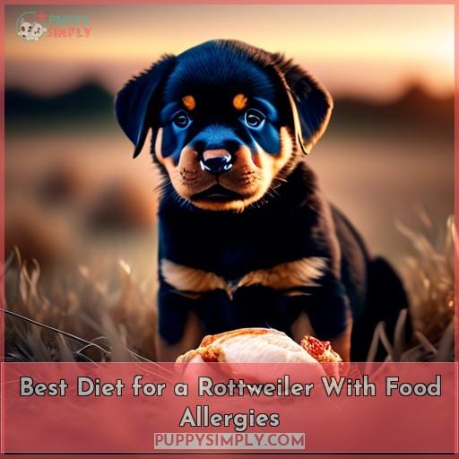 Best Diet for a Rottweiler With Food Allergies