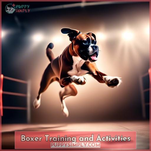 Boxer Training and Activities