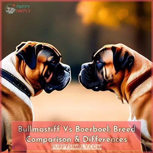 bullmastiff vs boerboel