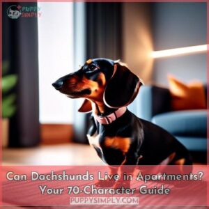can dachshunds live in apartments a complete guide