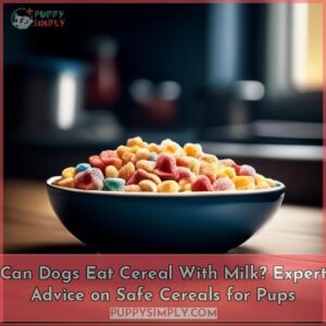 can dogs eat cereal with milk