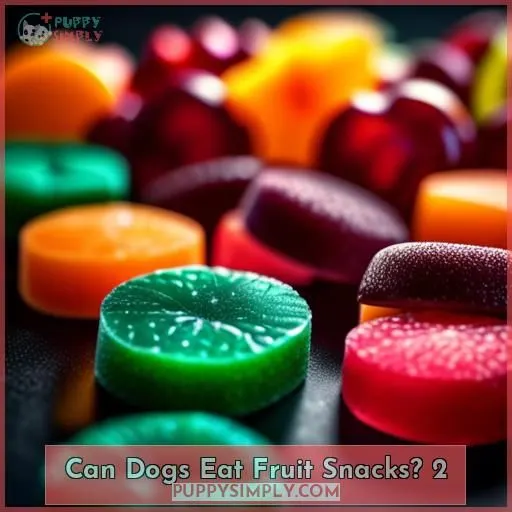 Can Dogs Eat Fruit Snacks 2
