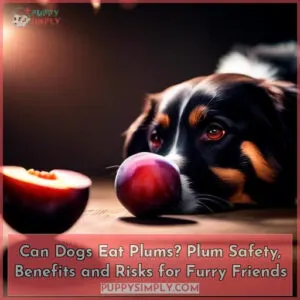 can dogs eat plum