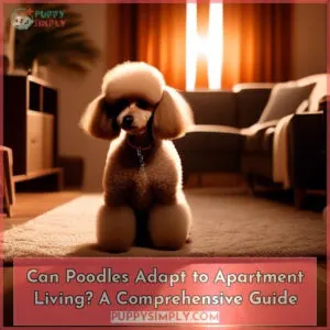 can poodles live in apartments a complete guide
