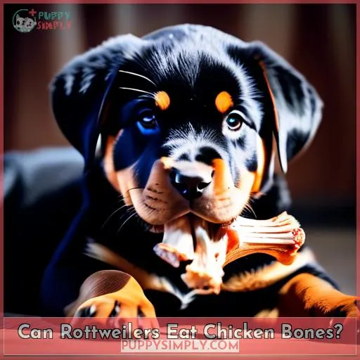 Can Rottweilers Eat Chicken Bones
