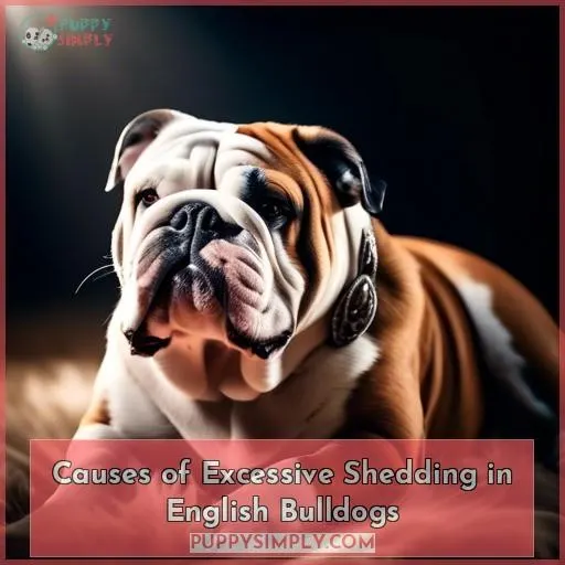 Causes of Excessive Shedding in English Bulldogs