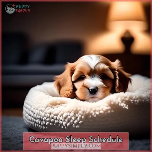 Cavapoo Sleep Schedule
