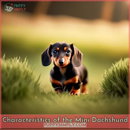 Characteristics of the Mini Dachshund