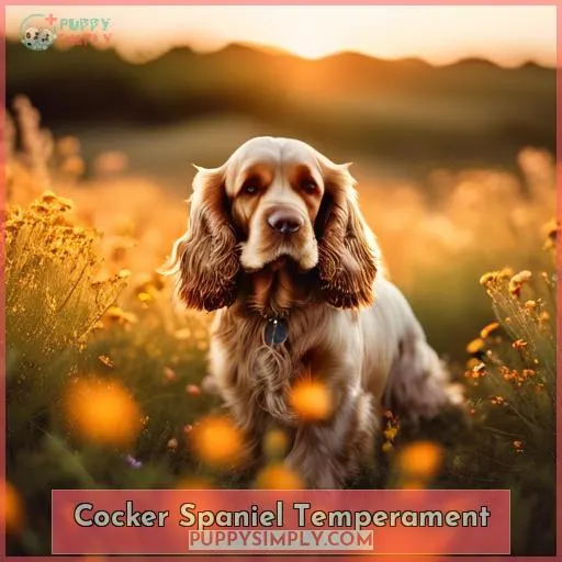 Cocker Spaniel Temperament