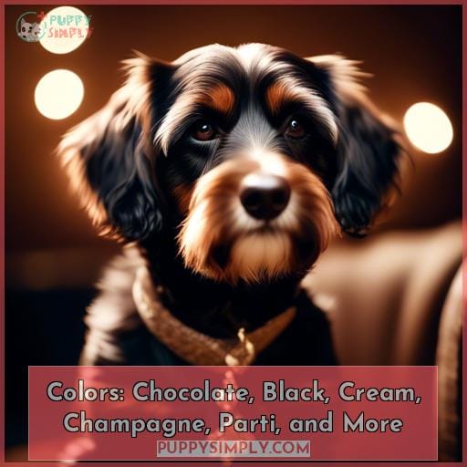 Colors: Chocolate, Black, Cream, Champagne, Parti, and More