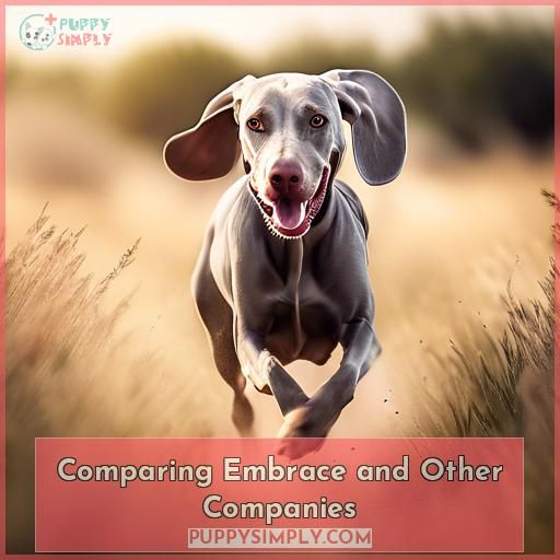 Comparing Embrace and Other Companies