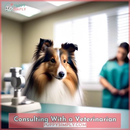 Consulting With a Veterinarian Consulting With a Veterinarian