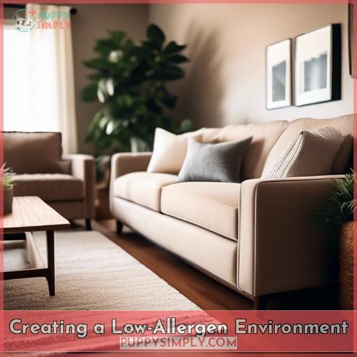 Creating a Low-Allergen Environment Creating a Low-Allergen Environment
