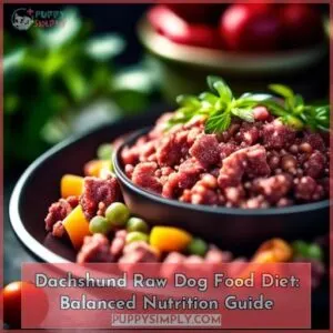 dachshund raw dog food diet