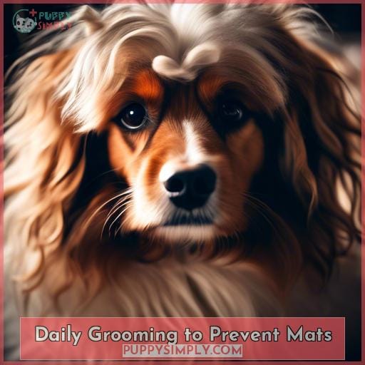 Daily Grooming to Prevent Mats