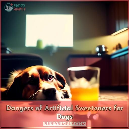 Dangers of Artificial Sweeteners for Dogs