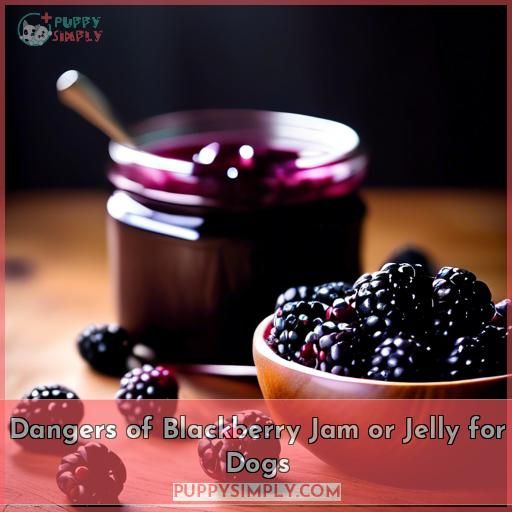 Dangers of Blackberry Jam or Jelly for Dogs