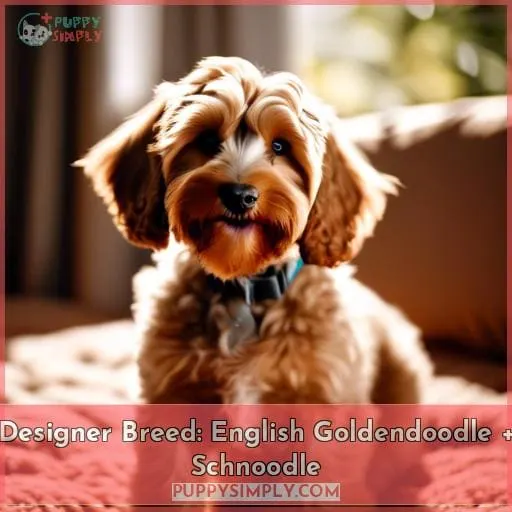 Designer Breed: English Goldendoodle + Schnoodle