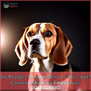 do beagles change color