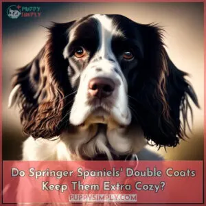 do springer spaniels have a double coat