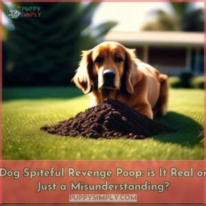 dog spiteful revenge poop