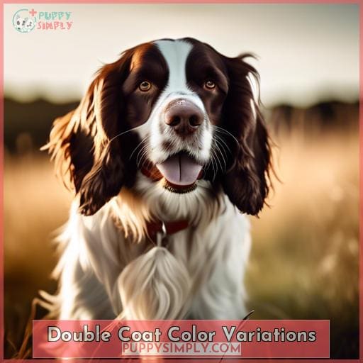 Double Coat Color Variations