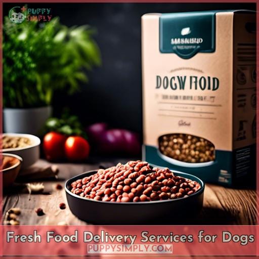 Fresh Food Delivery Services for Dogs
