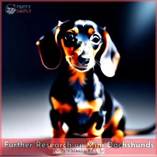 Further Research on Mini Dachshunds