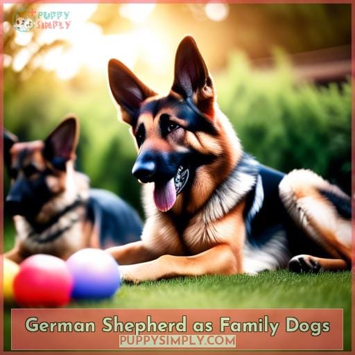 German Shepherd as Family Dogs