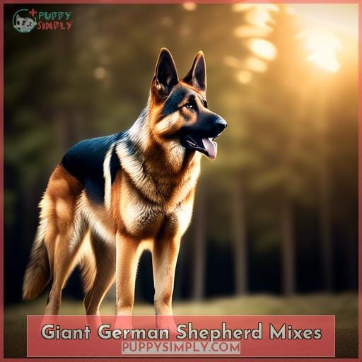 Giant German Shepherd Mixes