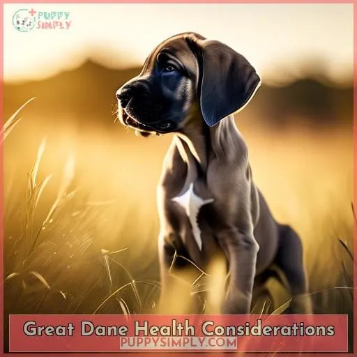 Great Dane Health Considerations