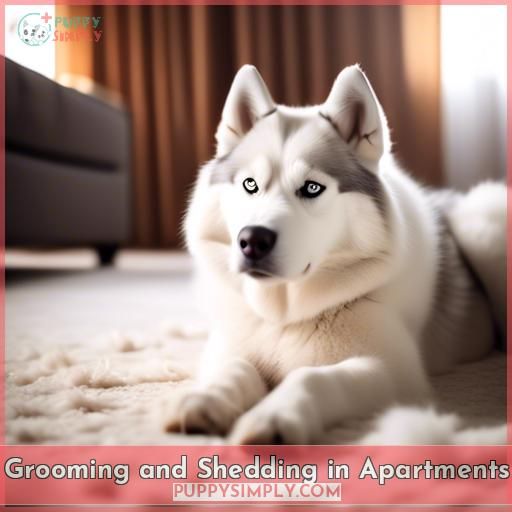 Grooming and Shedding in Apartments Grooming and Shedding in Apartments