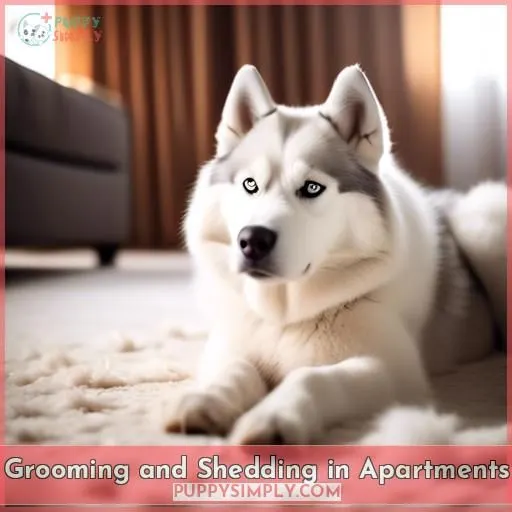Grooming and Shedding in Apartments