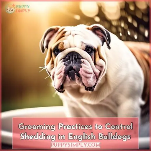 Grooming Practices to Control Shedding in English Bulldogs