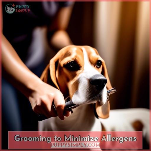 Grooming to Minimize Allergens
