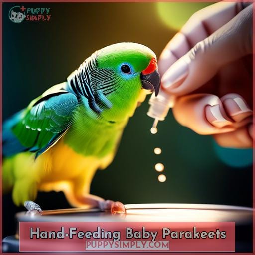 Hand-Feeding Baby Parakeets